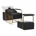 GABBIANO Hair Wash Unit MAYKA GOLD Black